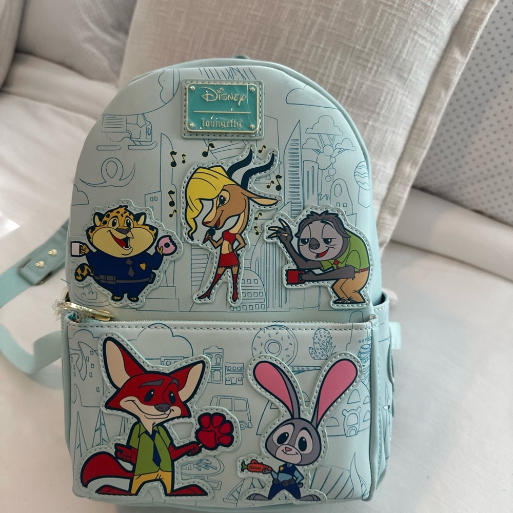 Loungefly Rare zootopia backpack